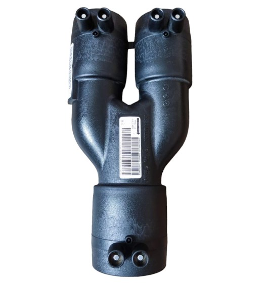 U-подібна муфта (спіралі з 3-х боків) d 32/40/32 мм, терморезисторна, SDR11, PE100